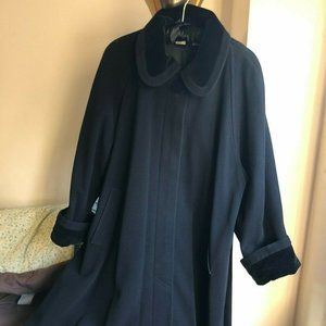 Vintage KL by Karl Lagerfeld Black Coat Size US 6